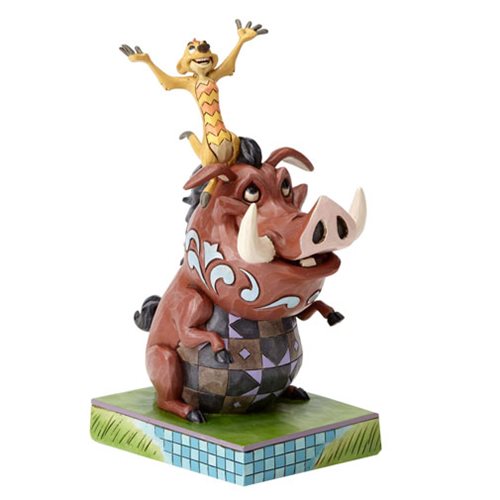 Disney Traditions Lion King Timon and Pumba Statue